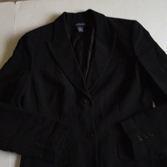 Ann Taylor pinstriped blazer - Picture 3 of 5
